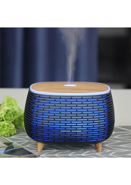 Ahşap Görünümlü Led'li Aroma Difüzör & Nemlendirici - Ev ve Ofis Için Atmosferik Işık fırsatları