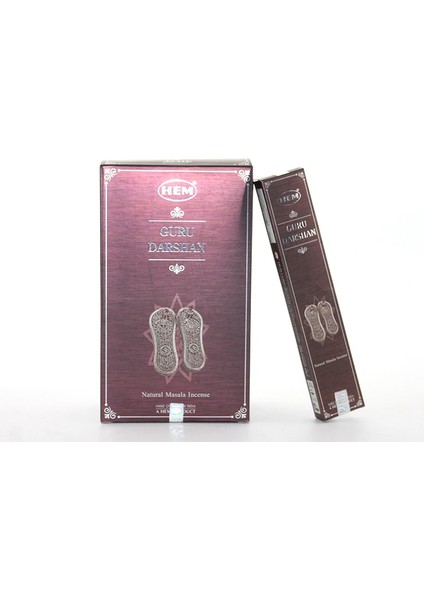 Buğz Hem Devotional Guru Darshan Masala Aromalı Çubuk Tütsü