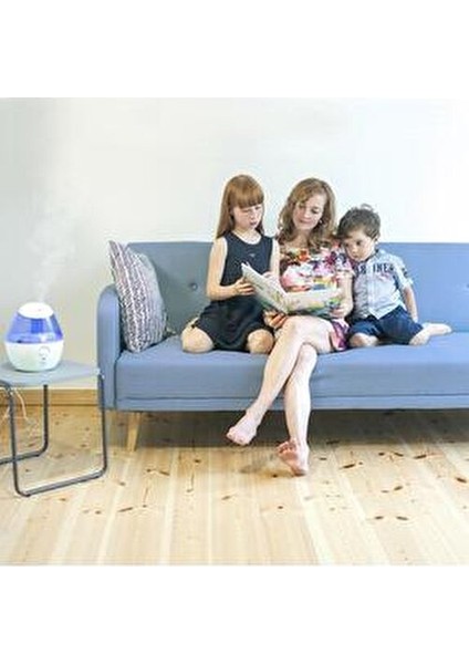 VUL520E4 Beyaz Hava Nemlendirici Ultrasonik Soğuk Buhar Makinesi Nem Ayarı Özelliği ile fırsatları