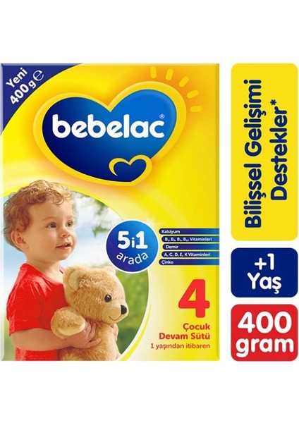 Bfs Bebelac Bebek Devam Sütü No4 400 gr
