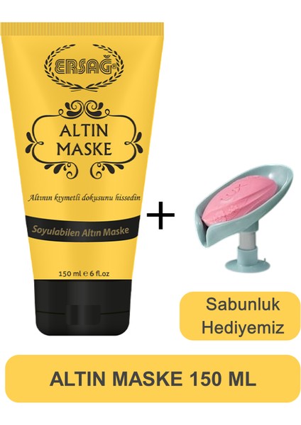 Ersag Soyulabilen Altın Maske 150 ml - Sabunluk Hediyemiz 287-07