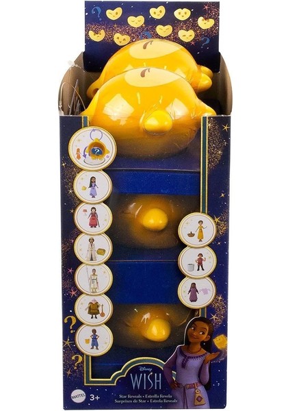 HPX30 Disney Wish Mini Sürpriz Karakterler -1 Adet Fiyatıdır fırsatları