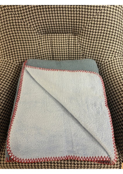 Bohemhouse Çift Taraflı Iki Renk Düz Pamuklu Kalın Yumuşak Battal Boy Battaniye 2000GR 200X220CM