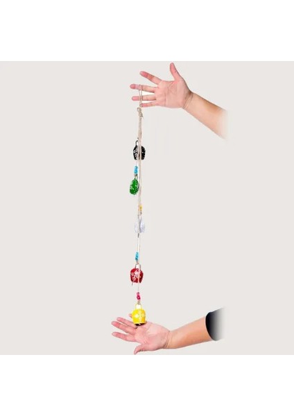 Desenli 4'lü Çan Süs Seti fiyatları