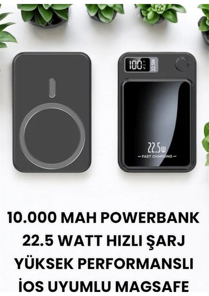Bfs Pratik ve Taşınabilir 10.000 Mah Wireless Powerbank Hızlı Şarj Avantajı fırsatları