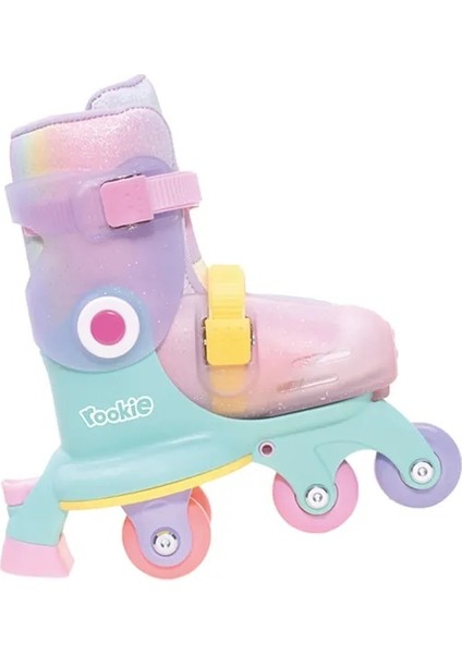 Ayarlanabilir Dönüşen Tekerlekli 2 In 1 Twisty Paten - Pembe fiyatları