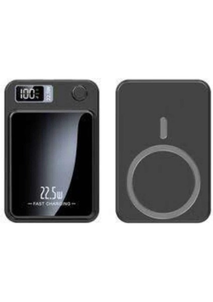 Bfs Magsafe Hızlı Şarj 10.000 Mah Wireless Şarj Powerbank Android ve Ios Uyumlu modelleri