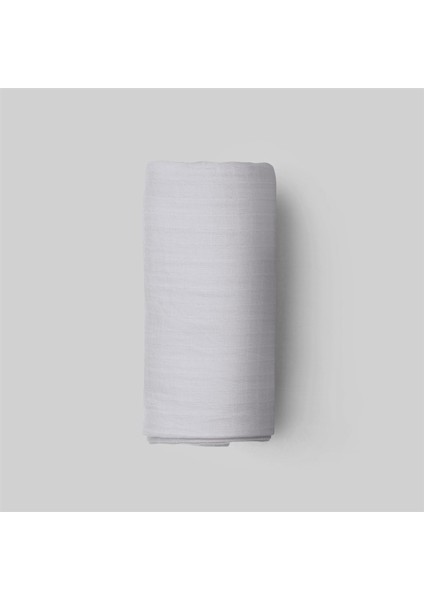 Makiteks Yüzde Yüz Pamuklu Açık Gri 90X190 Tek Kişilik Yüksek Kenarlı Lastikli Çarşaf Takımı