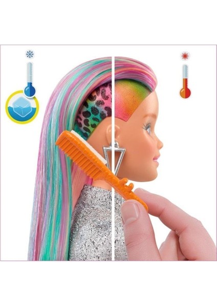 Leopar Desenli Saçlar Bebeği GRN81 fiyatları