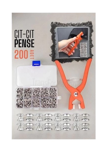 Penseli Çıtçıt Seti 200 Lü Paket