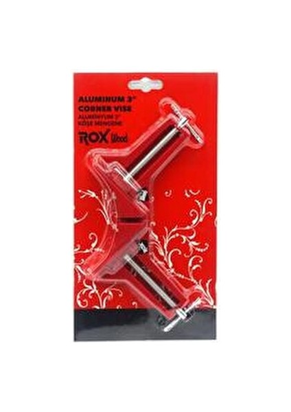 Rox Wood 0018 Alümi̇nyum 3 Köşe Mengene Dayanıklı Malzeme İle Profesyonel Kalite indirimleri