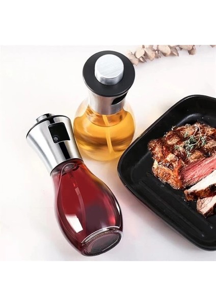 Çok Amaçlı Spreyli Sızdırmaz Cam Şişe Yağdanlık Limon Sirke Sos Püskürtücü Dağıtıcı indirimleri