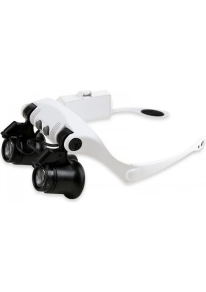 - Kuyumcu,saat Onarım Için 10X-15X-20X25X Mercekli Gözlük BÜYÜTEÇ9892G-3A