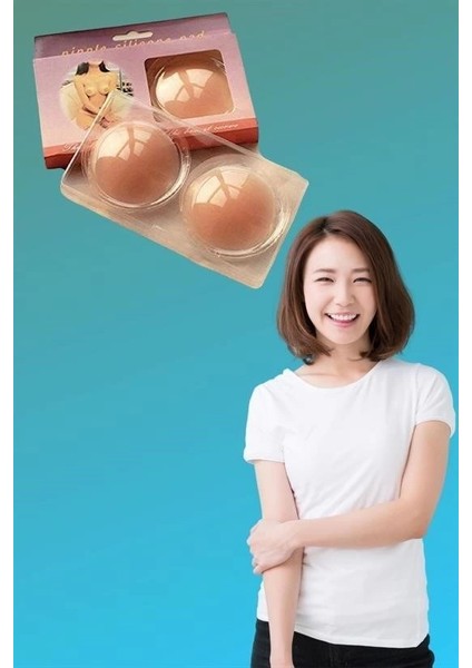 Silikon Göğüs Ucu Kapatıcı Gizleyici Bant Aparat Nipple Pad indirimleri