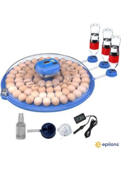 80/240 Kapasiteli Çift Viyollü Kuluçka Makinesi Kaz Ördek Tavuk Bıldırcın Kuşlar Için modelleri