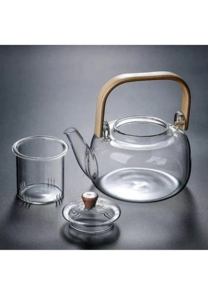 Ahşap Saplı Cam Filtreli Demlik modelleri