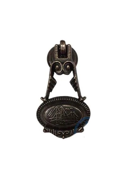 Dekoratif Zamak Sarkaç Küçük Kulp - 30X63MM, Eskitme, 75 Adet