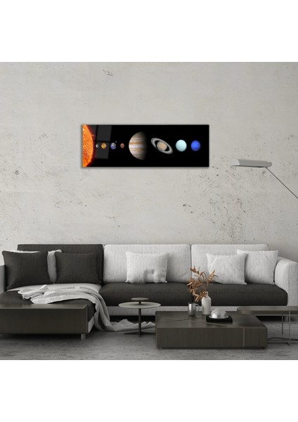 Kişiye Özel Cam Tablo Baskı Panoramik Yatay modelleri