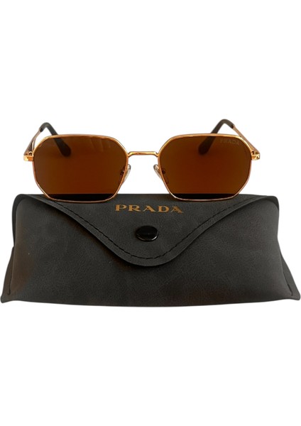 Prada unisex kahverengi Güneş Gözlüğü Ekartman 57 fiyatları