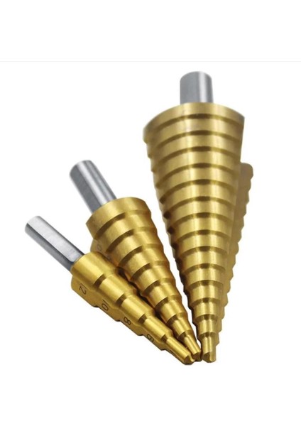 Kademeli Matkap Ucu Sac Delme Seti Paslanmaz Uç HRD113 modelleri