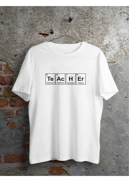 24 Kasım Öğretmenler Günü Baskılı Özel T-Shirt - Beyaz