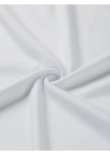 Baskılı Oversize Bisiklet Yaka T-Shirt - Beyaz fiyatları