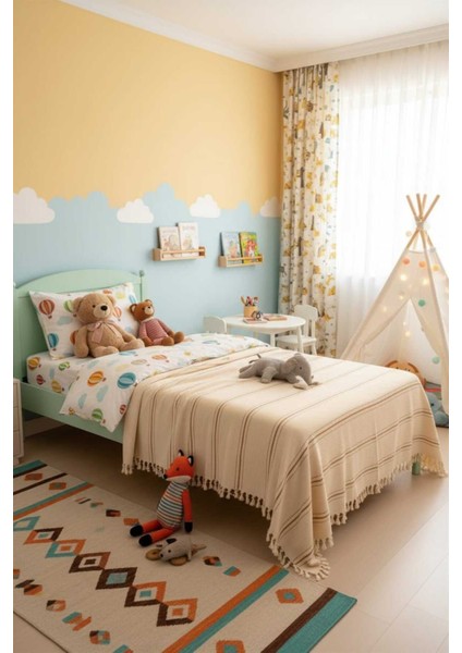 Doğal Pamuk Yumuşak Çift Kişilik Pike, Koltuk Örtüsü, Çok Amaçlı Örtü 200X240 Cm. fırsatları