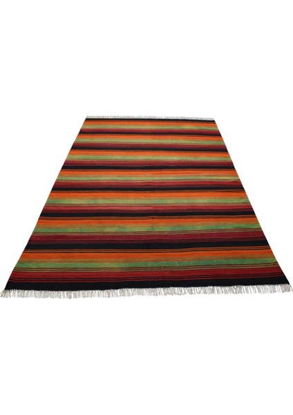 El Dokuma Gömürgen Yün Kilim 0448 - Yeni - Çok Renkli fiyatları