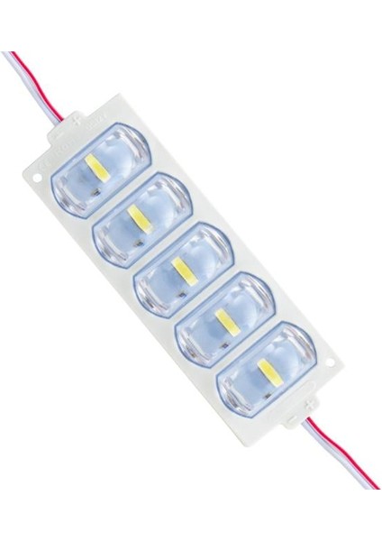 12 Volt 4 Watt Soğuk Beyaz 3030 10 x 53.8 mm IP65 260 – 280 Lümen 180 Derece Modül LED