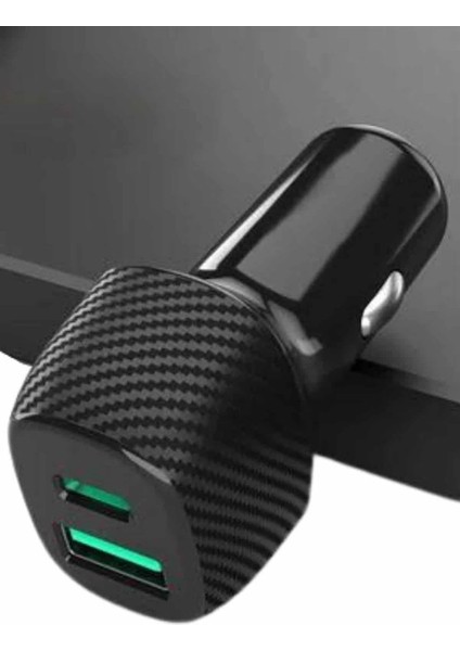 38W Oto Çakmaklık Araç Içi Şarj Cihazı Hızlı Şarj Uzun Ömürlü modelleri