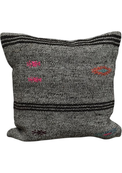 El Dokuma Dekoratif Kilim Kırlent Yastık Kılıfı 0916 - Yeni - Çok Renkli modelleri