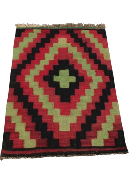 El Dokuma Iran Şiraz Yün Kilim 0451 - Yeni - Çok Renkli fiyatları