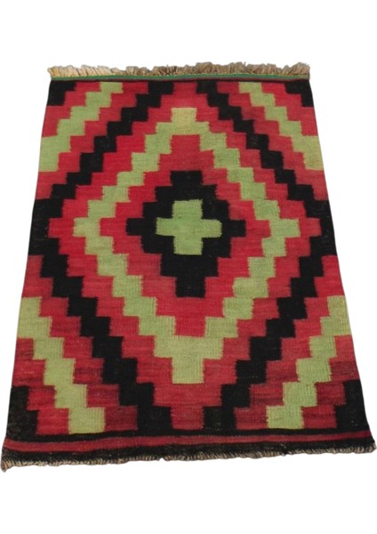 El Dokuma Iran Şiraz Yün Kilim 0451 - Yeni - Çok Renkli modelleri