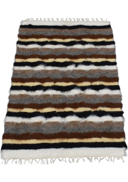 El Dokuma Tiftik Yün Siirt Battaniyesi Kilim 0459 - Yeni - Çok Renkli fiyatları