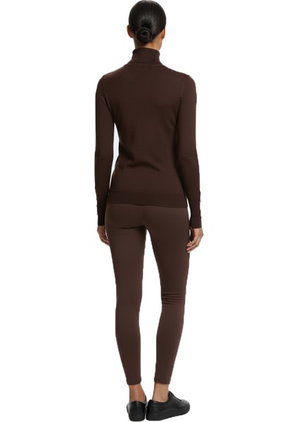 Kadın Minimalist Boğazlı Uzun Kol Kazak - Günlük & Özel Gün fırsatları