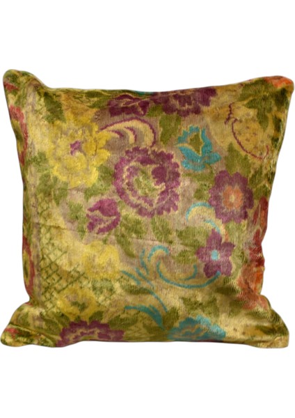 Kadife Dokuma Dekoratif Kilim Kırlent Yastık Kılıfı 0941 - Yeni - Çok Renkli fiyatları