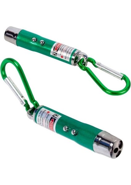 3ın1 Kırmızı Laser Point ve El Feneri