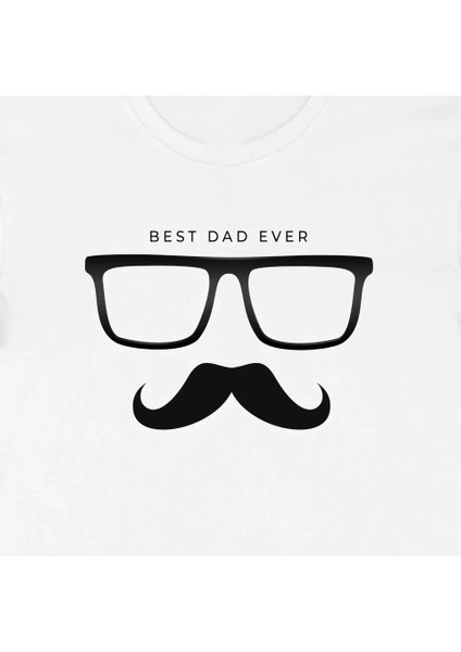 Babalar Günü Baskılı T-Shirt - Beyaz fiyatları