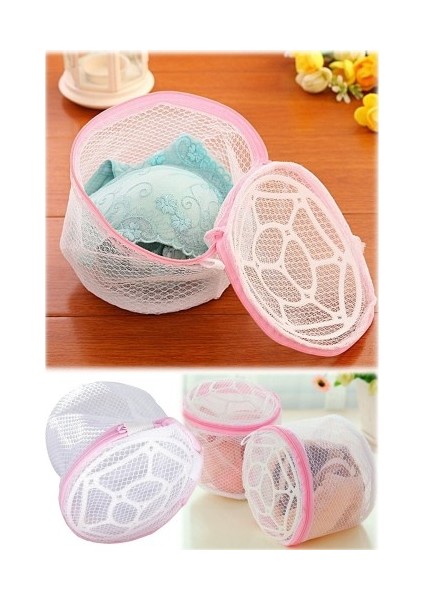 Sütyen Iç Çamaşırı Yıkama Filesi + Portatif Kendinden Yapışkanlı Askı - 2li Set U1B5M6 fiyatları