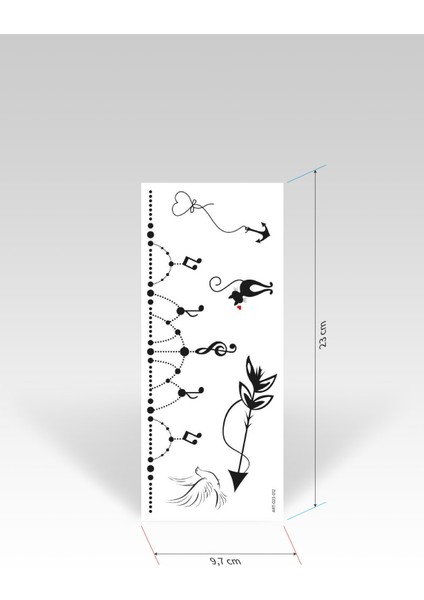 Halhal Geçici Tattoo -12, Bilek Tattoo, Ayak Tattoo, Geçici Dövme fırsatları