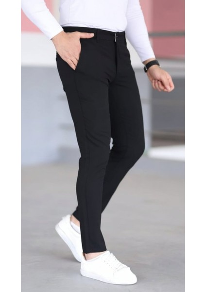 Erkek Slim Fit Likralı Gabardin Pantolon fiyatları