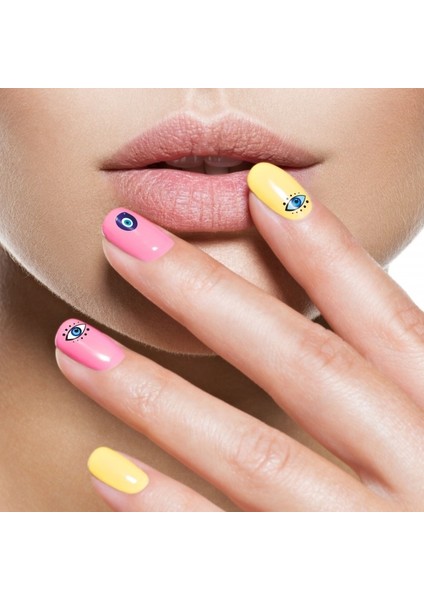 Göz Tırnak Dövmesi,tırnak Tattoo,nail Art ,tırnak Sticker