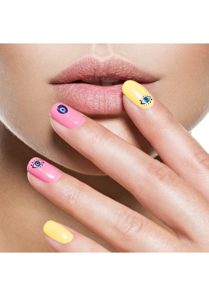 Göz Tırnak Dövmesi,tırnak Tattoo,nail Art ,tırnak Sticker modelleri