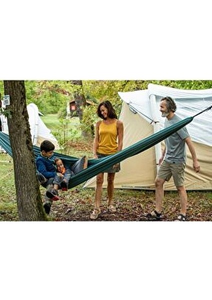 Quechua Basic Hamak - Tek Kişilik 300 x 150 cm Mavi - Dış Mekan ve Kamp Kullanımı İçin