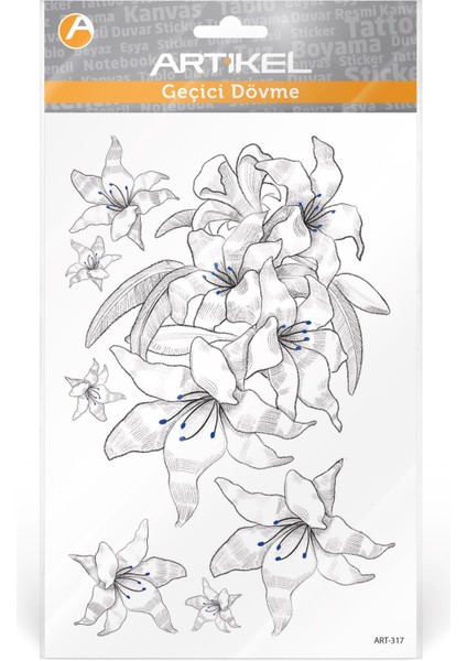 Blossom Geçici Dövme modelleri