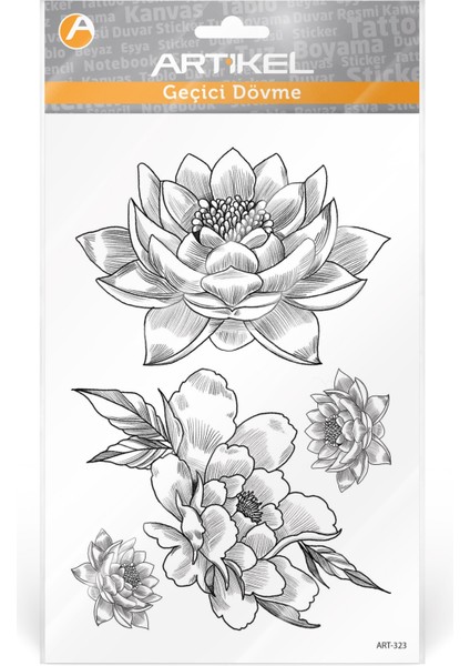 Lotus-2 Geçici Dövme modelleri