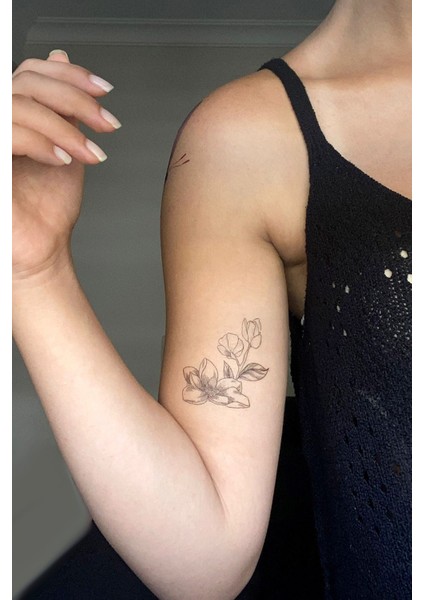 Çiçek ve Kuş Geçici Dövme modelleri