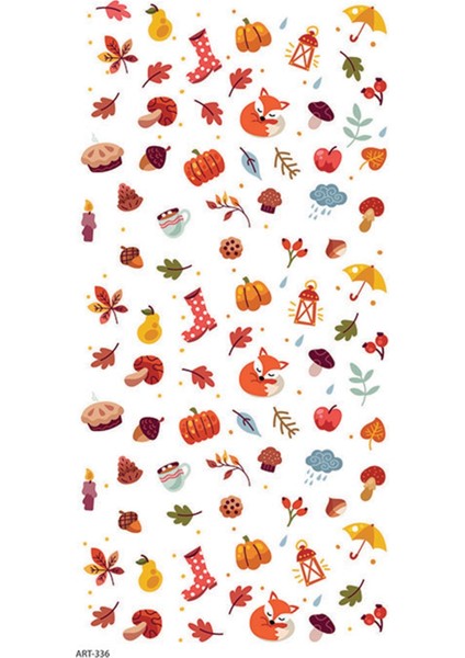 Karışık Şekiller Tırnak Dövmesi, Tırnak Tattoo, Nail Art, Tırnak Sticker fiyatları