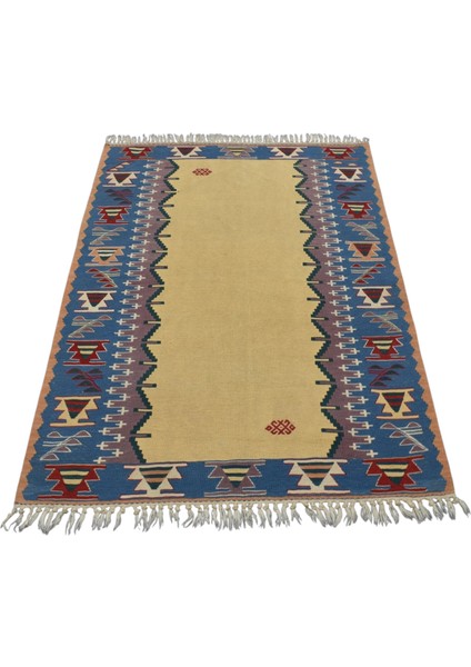 El Dokuma Izmir Yün Kilim 0457 - Yeni - Çok Renkli fiyatları