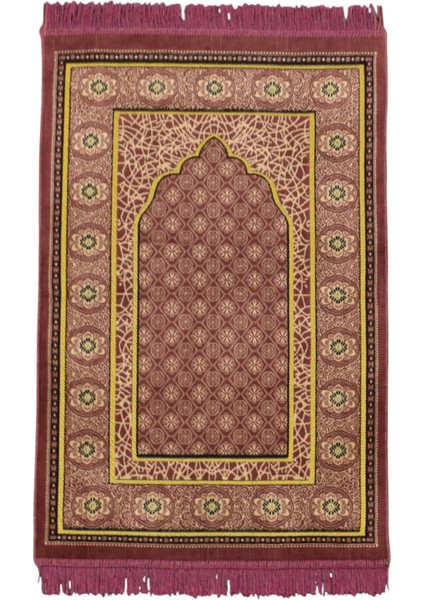 Mihraplı Portatif Namazlık Duvar Halısı 0650 - Yeni - Çok Renkli